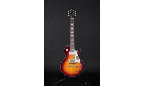 Les Paul Standard Plain Top 1958 Vos Bourbonburst Custom Shop