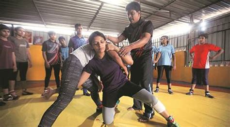 Maharashtra’s only residential akhara for women to train wrestlers for ...