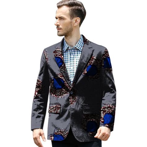 Fashion Africa Print Suit Jacket African Festive Man Blazer For Costume