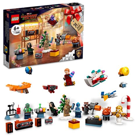 LEGO Marvel Super Heroes Guardians of the Galaxy Advent Calendar 2022 ...