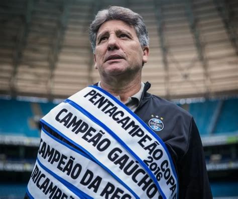 Renato Portaluppi Recebe Refor Os Para Por O Gr Mio Em Outro Patamar