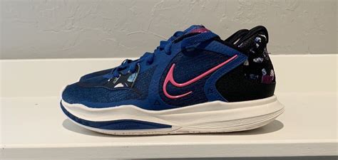 Nike Kyrie Low 5 Dark Marina Blue Pinksicle Black Mens Size 45 Dj6012