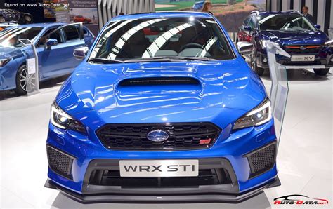 2019 Subaru Wrx Sti Facelift 2018 Ej20 Final Edition 20 309 Hp Awd Technical Specs Data