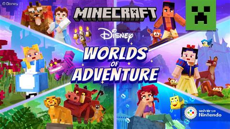 Minecraft X Disney Conteúdo Colaborativo é Lançado No Marketplace Do