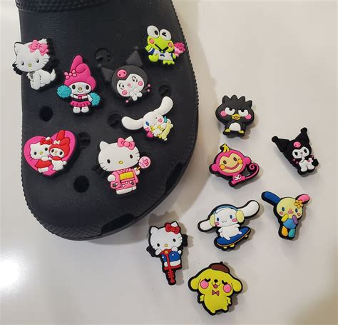 Hello Kittyy Characters Croc Charms Kitty And Friends Jibbitz Etsy