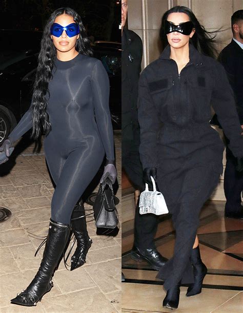 Chaney Jones Wears Kim Kardashian Catsuit At Party With Kanye West