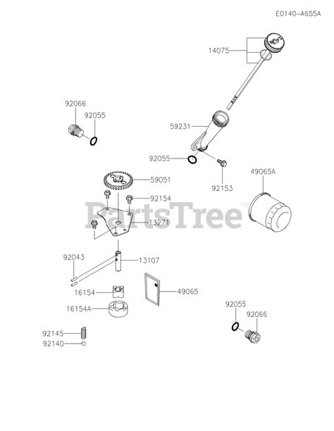 Kawasaki Fxt00v As45 Kawasaki Engine Lubrication Equipment Parts Lookup With Diagrams Partstree