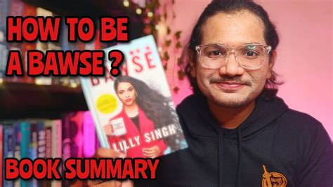 How To Be A Bawse By Lilly Singh Book Summary 📚 📖 Youtube