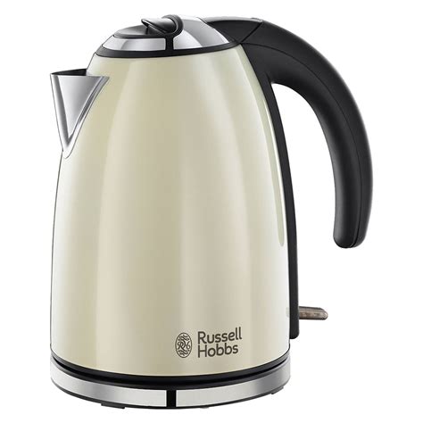 Russell Hobbs 18943 Cream Electric 17l Stainless Steel Cordless Kettle