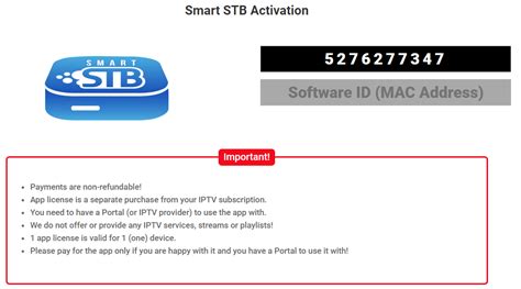 How To Get App License Smartstb