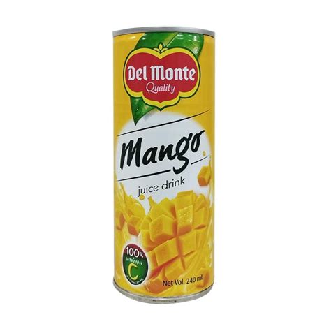 Del Monte Mango Juice Drink 240ml