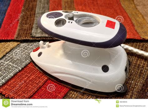 special iron  patchwork stock image image  special cloth