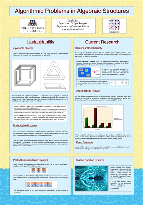 Computer Science Poster Presentation Topics - Preparing A Poster Presentation - And seminar ...