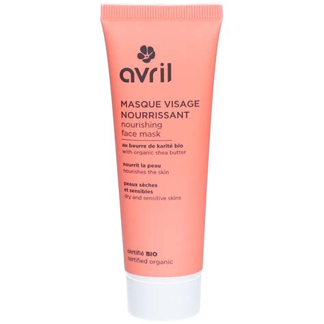 AVRIL Masque Visage Nourrissant 50 Ml Redcare Pharmacie