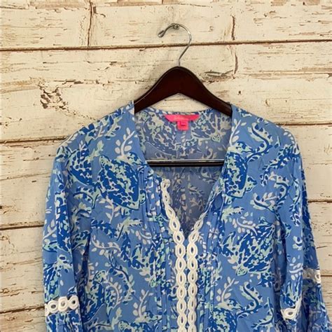 Lilly Pulitzer Tops Lilly Pulitzer Hollie Tunic Dress Poshmark