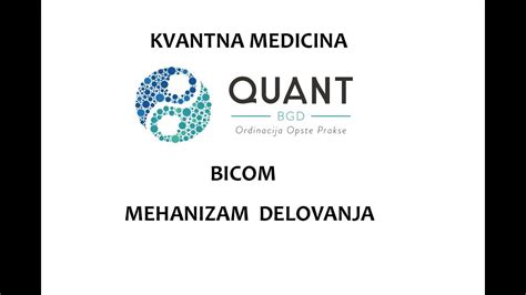 Kvantna Medicina Bicom Kvantna Medicina Youtube