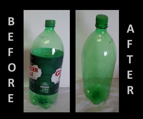 Easy Label Removal From Plastic Bottles : 4 Steps (with Pictures ...