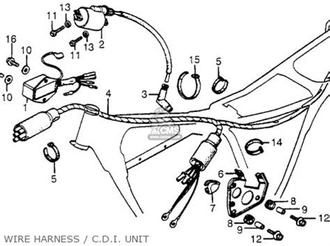 Honda Xr R C Usa Parts List Partsmanual Partsfiche