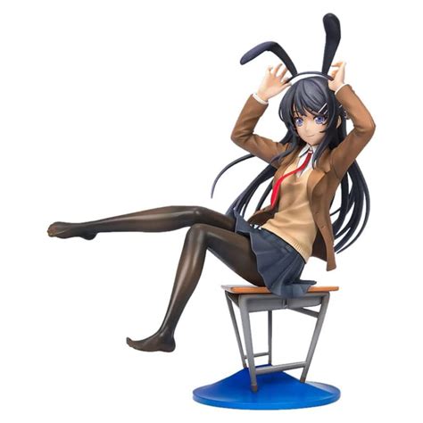 Buy Dadagiri Mai Sakurajima Bunny Ver 1 8 Ecchi Figure Pvc Face Accessories Removable Cute Girl