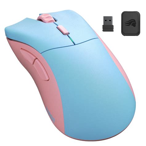 Buy Glorious Model D Forge Wireless Mouse - Blue & Pink Gaming Mouse, 6 ...