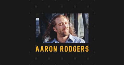 Aaron Rodgers = Nicolas Cage from Con Air - Aaron Rodgers - Tank Top ...