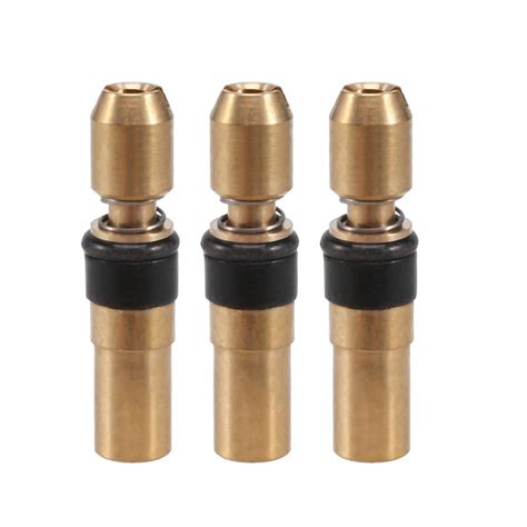 3pcs Three Stage Piston Head High Pressure Copper Head 6mm High