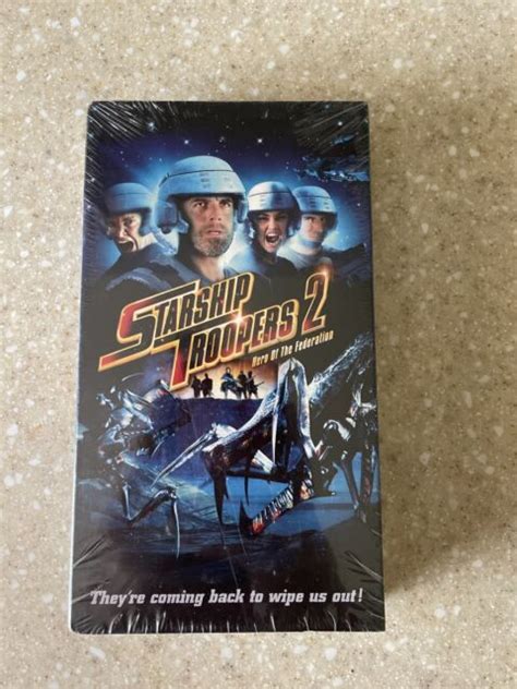 Starship Troopers 2 Hero Of The Federation VHS 2004 For Sale Online