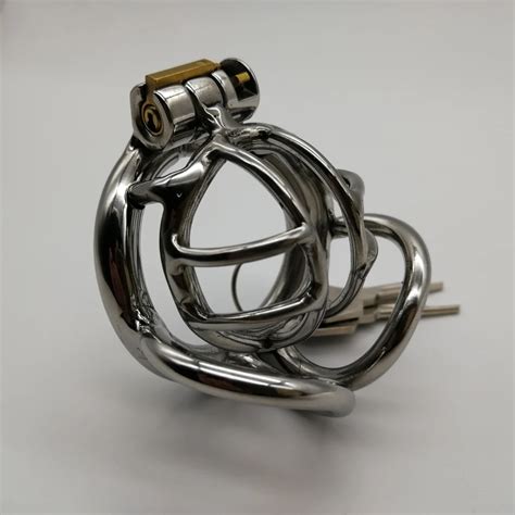 New Prevent Extramarital Sex MINI Cock Cage Stainless Steel Male