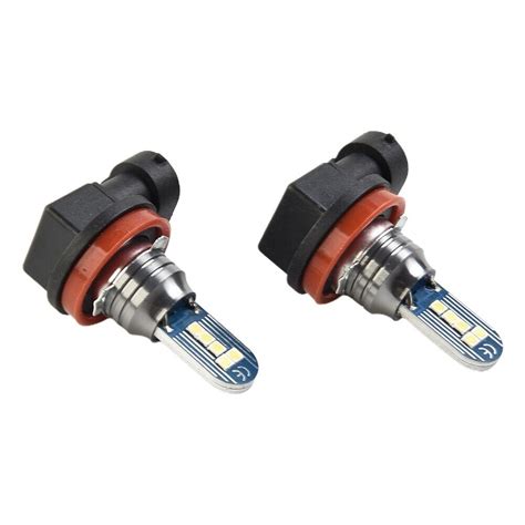 Improved Performance Led Fog Lamp Bulbs H H Super Bright Xenon White