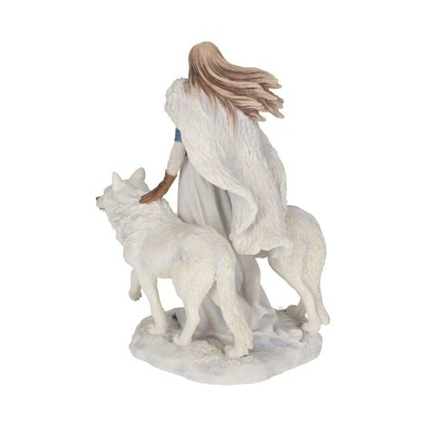 Anne Stokes Resin Statue Winter Guardians Cm Archonia