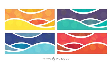 Colorful Banner Banner04 Vector Download