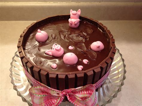 Marshmallow Masterpieces!: pigs in mud cake