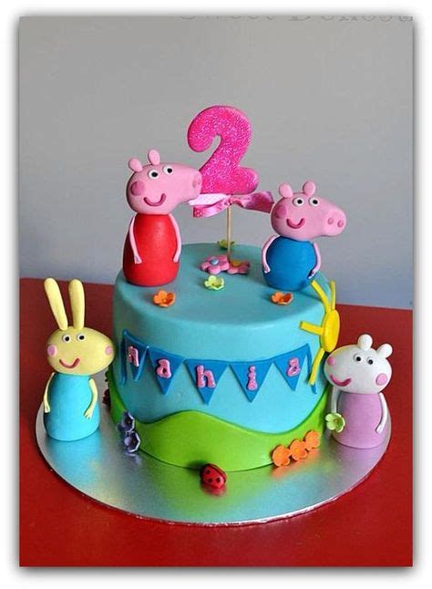 Tortas Infantiles Peppa Pig con imágenes Tortas Tartas Tortas