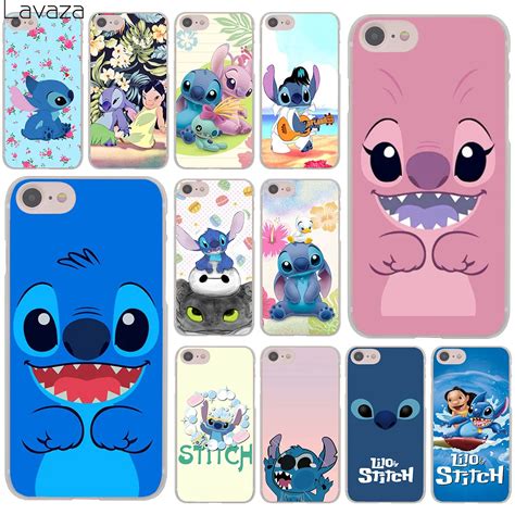 Lavaza Lilo And Stitch Pink Poster Hard Cover Case For Iphone X Xs Max Xr