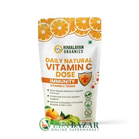 Витамин С (Vitamin C), Для Иммунитета, 150 Гр, Himalayan Organics