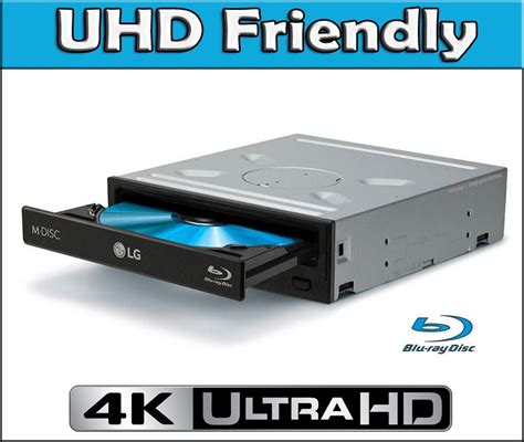 Lg Wh Ns Blu Ray Drive Unlocked Playback K Uhd Friendly Etsy