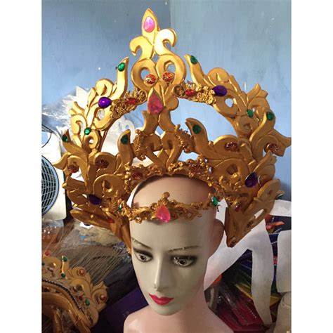 Jual Mahkota Tari Mahkota Karnaval Headpieces Shopee Indonesia