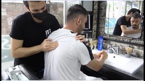 ASMR Head Massage Face Massage And Body Massage By Turkish Barber