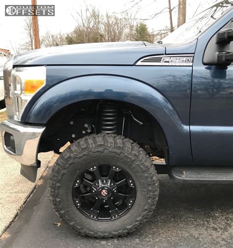 2016 Ford F 250 Super Duty Ballistic Morax Rough Country Custom Offsets