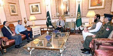 Governor Punjab Muhammad Baligh Ur Rehman Calls On Prime Minister