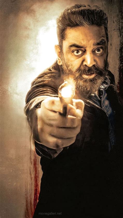 Vikram Movie Kamal Haasan Aggressive Look Kamal Haasan Aggressive