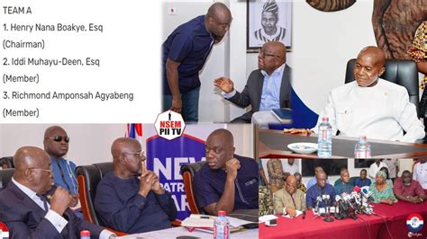 From Npp Headquarters National Council Meeting Comes To An End As Nana