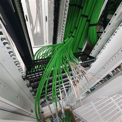 Ethernet network cabling Installation. | Network engineer, Networking ...