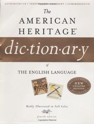 The American Heritage Dictionary of the English Language, Fourth ...