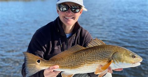 Tanya The Charleston Redfish Slayer Best Lures Spots Mistakes