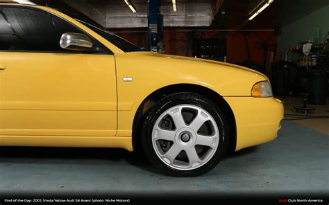 Fotd 2001 Imola Yellow Audi S4 Avant 34 Audi Club North America