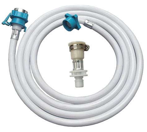 Irkaja 2 Meter Long Washing Machine Inlet Water Hose Pipe Suitable For Fully Automatic Front And