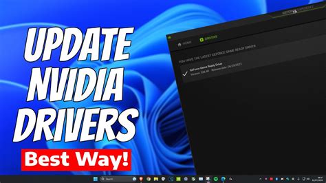 How To Update Gtx Rtx Graphics Card Drivers Nvidia Geforce Experience Download And Install 2023