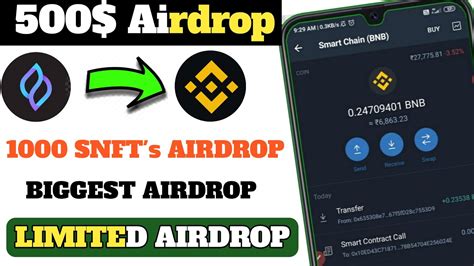 Snft S Crypto Airdrop Sfund Airdrop Loot Biggest Airdrop