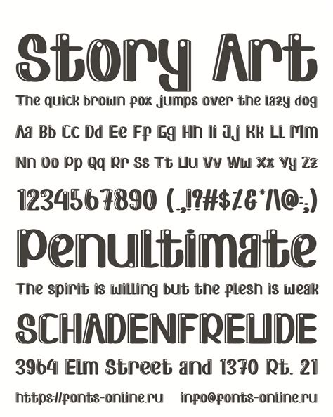 Story Art font